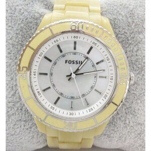 Women's Fossil Quartz WR Analog 39mm Dial Causal Round Watch (E315)